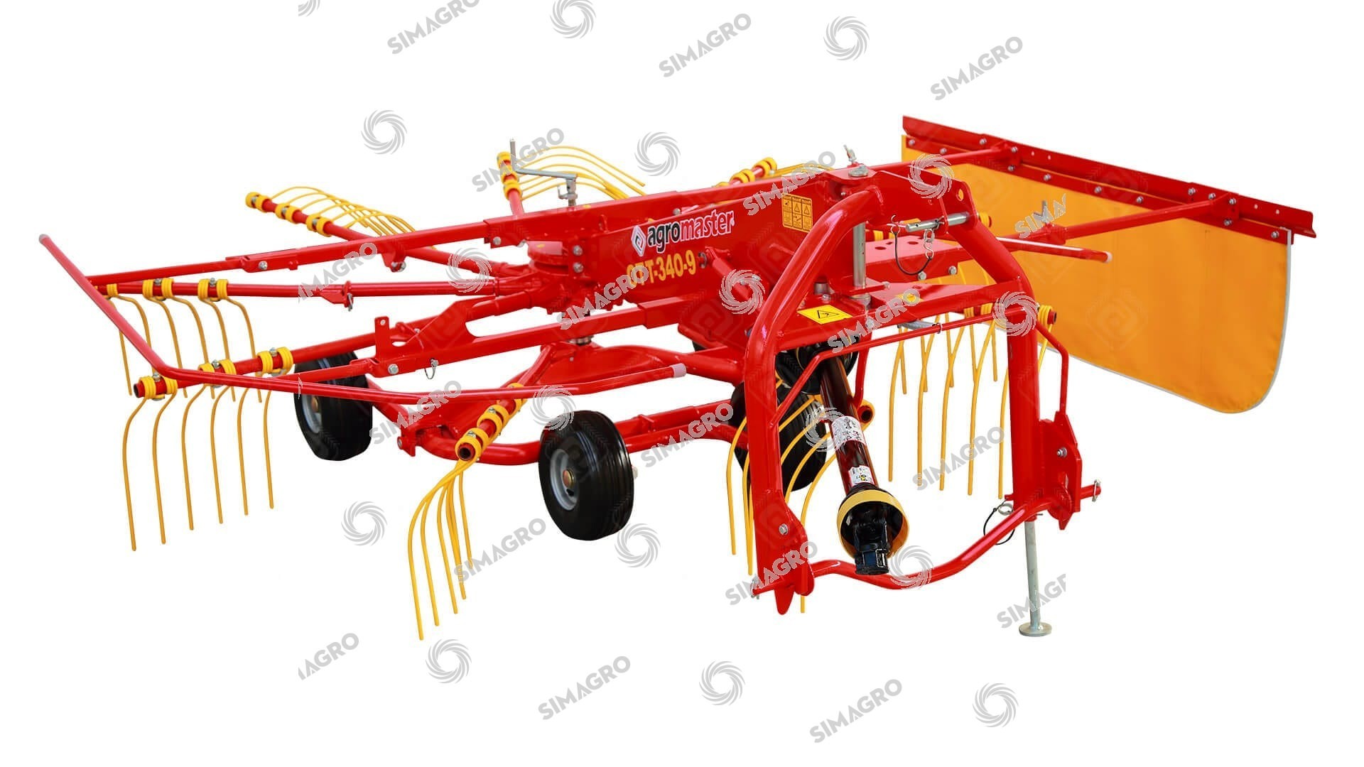 Rotary_Windrower_with_Wheel_(320-344)_Agromaster_1
